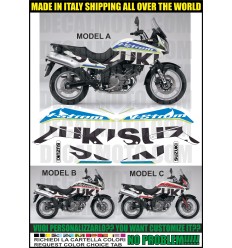 VSTROM DL 650 2004 - 2011 SIGN WHITE